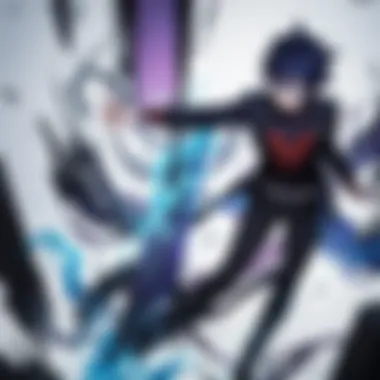 Dabi's Fiery Powers Dabi showcasing his fiery powers