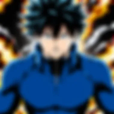 Dabi's Inner Conflict Dabi in a contemplative moment, revealing his inner conflict