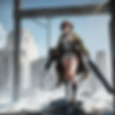 Titans Breaching the Walls Key visual depicting the Titans against the city walls