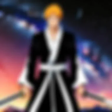 A thematic representation of Bleach's major story arcs