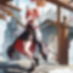 Character introduction of Maple in Bofuri Episode One