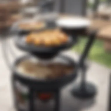 Diverse Culinary Creations on Caliber Kamado A variety of dishes cooked on the Caliber Kamado grill