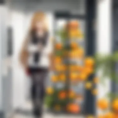 An artistic interpretation of a key episode from Citrus, illustrating its narrative complexity.