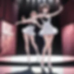 Intense choreography rehearsal scene from Dance Moms