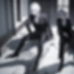 Concept art of the Death Note universe