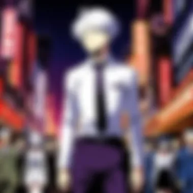 Artistic portrayal of the emotional core of Death Parade's story.