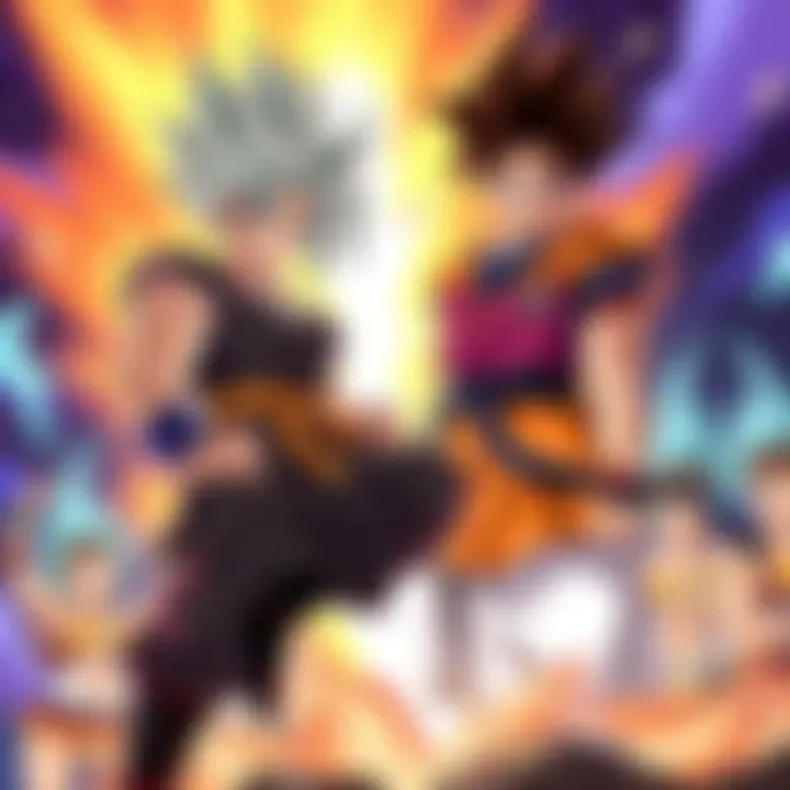 A panoramic view of a significant battle scene