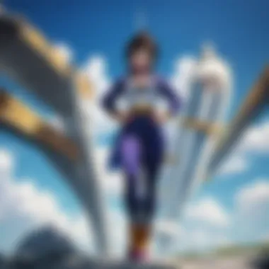 Vegeta's Growth A dynamic representation of Vegeta's character evolution