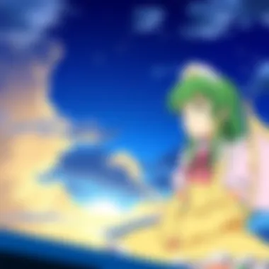 A collage of Dragon Maid scenes highlighting key moments from the series