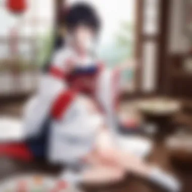 Traditional Dish with Akita Komachi Traditional Japanese dish featuring Akita Komachi rice as the central ingredient