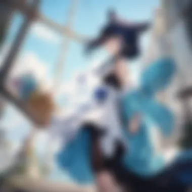 Diverse Anime Genres and Their Visual Styles An artistic representation of various anime genres highlighting their distinct visual elements