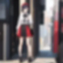 A diverse group showcasing various styles of skirts