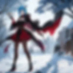A character from Demon Slayer depicted in vibrant colors