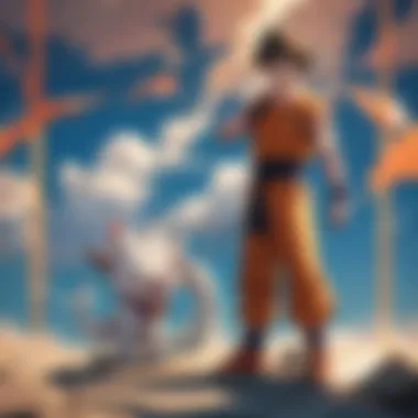 Goku training in the wild