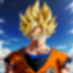 The iconic Dragon Ball Z logo with vibrant colors