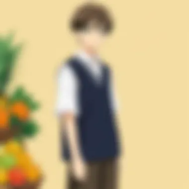Fruits Basket Apparel Showcase An array of Fruits Basket apparel showcasing various characters