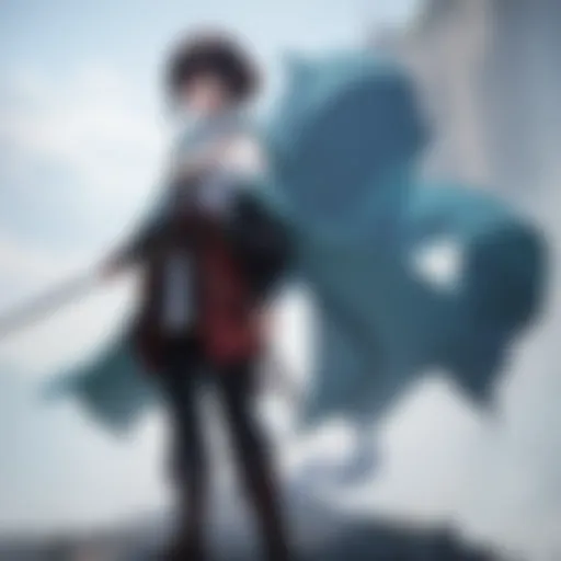A pivotal moment showcasing the protagonist's determination