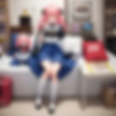 Licca-chan: A Collector's Showcase Licca-chan doll displayed in a vibrant collector's setting