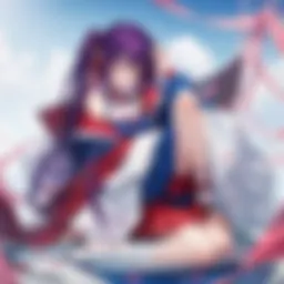 A captivating illustration showcasing the essence of Misora in anime.