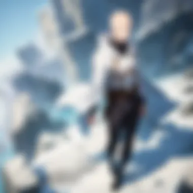 Saitama in Action Dynamic action scene from One Punch Man showcasing Saitama