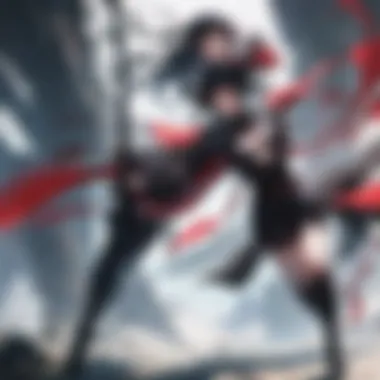 Screenshot of a digital platform featuring Berserk in color