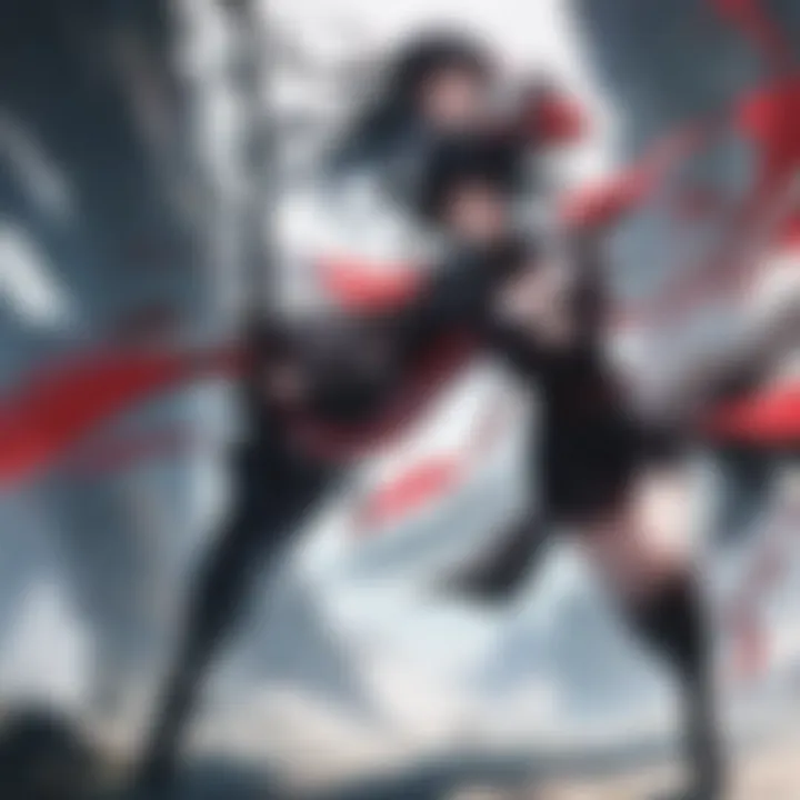 Screenshot of a digital platform featuring Berserk in color