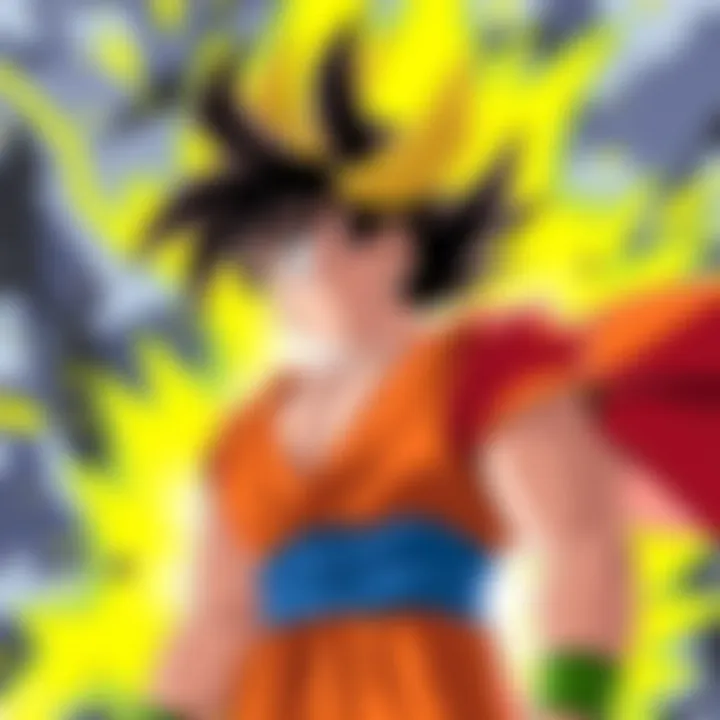 An illustration depicting a pivotal battle scene from Super Dragon Ball Heroes that highlights the series' action dynamics.