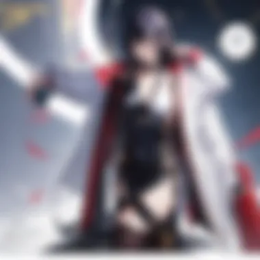 Stylized representation of an anime playboy character with charm and charisma.
