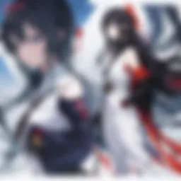 A collage of popular anime series showcased on various streaming platforms
