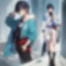 A breathtaking night sky filled with shooting stars, symbolizing ryusei.