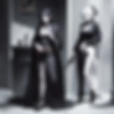 Gothic Inspirations in Hellsing An intricate visualization of Hellsing's gothic architecture