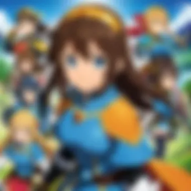 Vivid Cover Art of Konosuba Blu-ray Cover art of the Konosuba Blu-ray edition showcasing vibrant characters