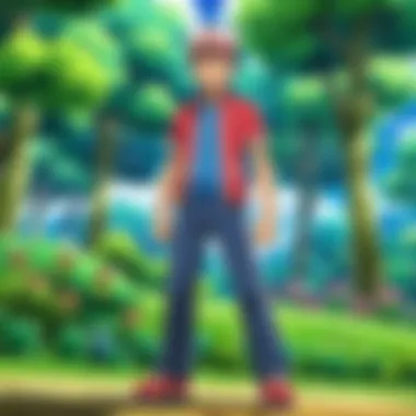 Character Development in Pokémon XY An illustration of key characters from Pokémon XY, emphasizing their development.