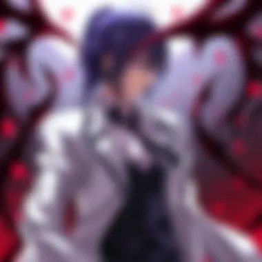 An illustrated scene highlighting the clash between vampires and humans, a central theme in the series.