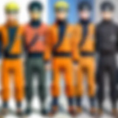 Comparison of Versions A comparison chart displaying differences between the English dubbed and Japanese versions of Naruto Shippuden