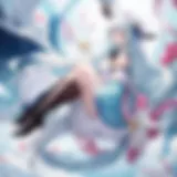 A vibrant scene depicting the unique bond between the protagonist and a supernatural being.