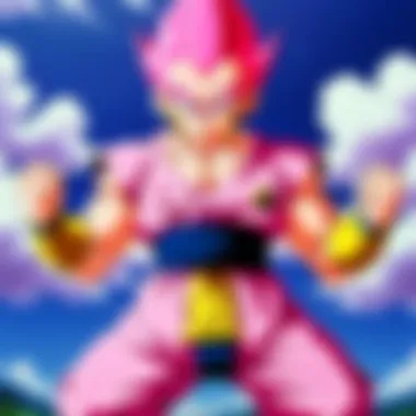 Key Characters of the Majin Buu Saga Key characters from the Majin Buu Saga gathered for a significant moment