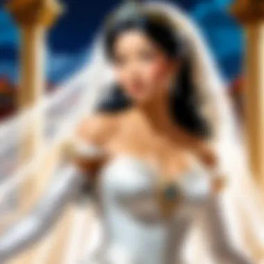 Dramatic Connection in The Titans Bride The dramatic moment between main characters showcasing their intense emotional connection.