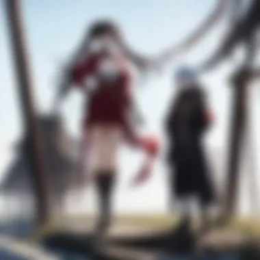 Thematic Depth: Sacrifice and Resilience Artistic representation of the emotional themes in the Train Arc