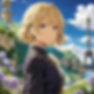 The Evolution of the Protagonist in a Vast World A symbolic image showcasing a journey through a vast landscape, illustrating the protagonist's evolution.