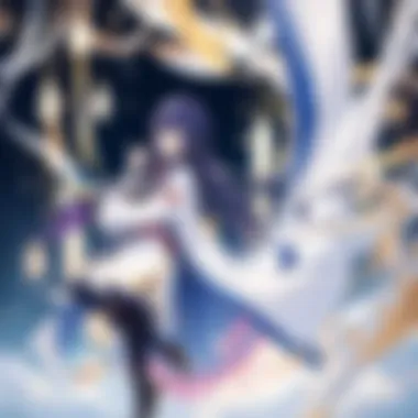 Character Development in Banri Anime A dynamic scene from a Banri anime series, illustrating character development and interactions.