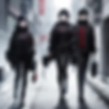 Narrative Structure of Tokyo Ghoul Visual representation of the narrative structure in Tokyo Ghoul