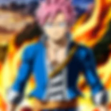 Key Characters of Fairy Tail and Their Dynamics An illustration of key characters from Fairy Tail, highlighting their unique traits and relationships.