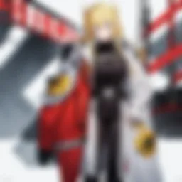 Fire Force anime studio exterior showcasing modern architecture.