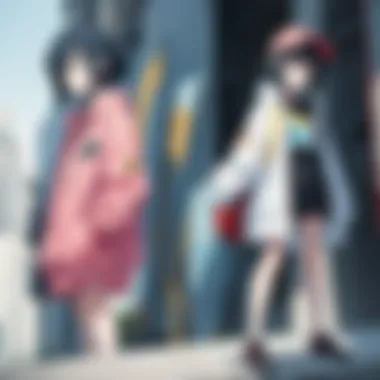 Key Characters of FLCL A visual representation of the key characters in FLCL