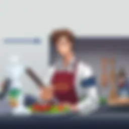 A vibrant display of gourmet dishes that highlight the culinary artistry in Food Wars Season Two