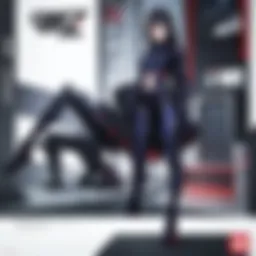 Cover art of the Gantz manga box set showcasing its distinctive style