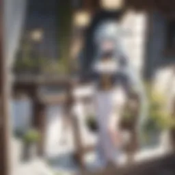 A captivating scene from Goblin Slayer featuring the protagonist in action.