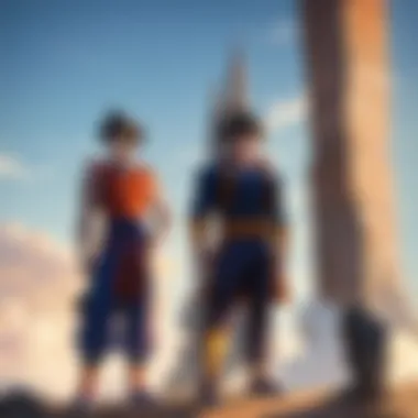 Dedication to Growth: Goku's Training Regimen Goku training in a serene environment, symbolizing his dedication