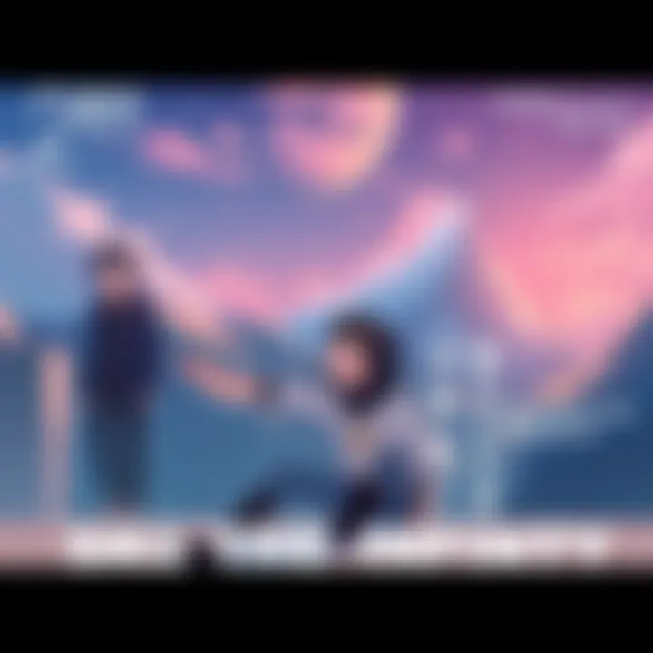 A community gathering showcasing fans enjoying Sk8 the Infinity